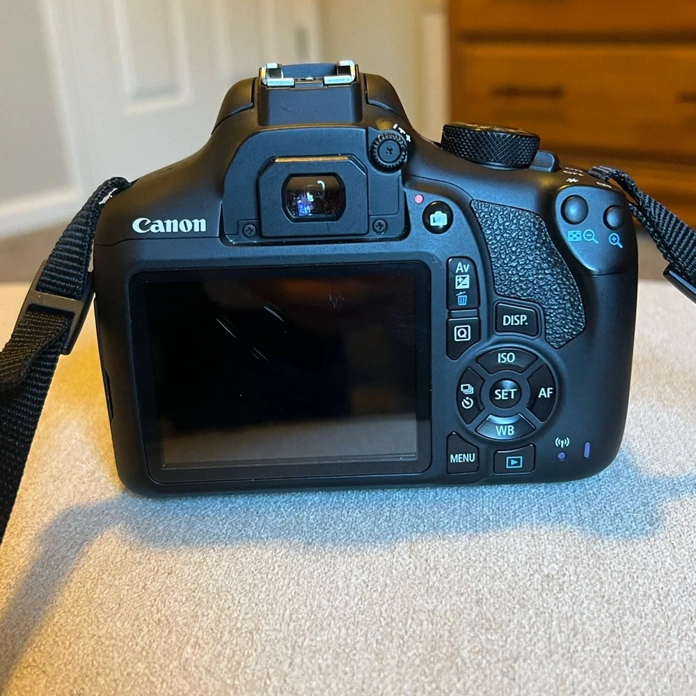 Canon EOS Rebel T6 DSLR Camera with 18-55mm and 75-300mm and Accessories
